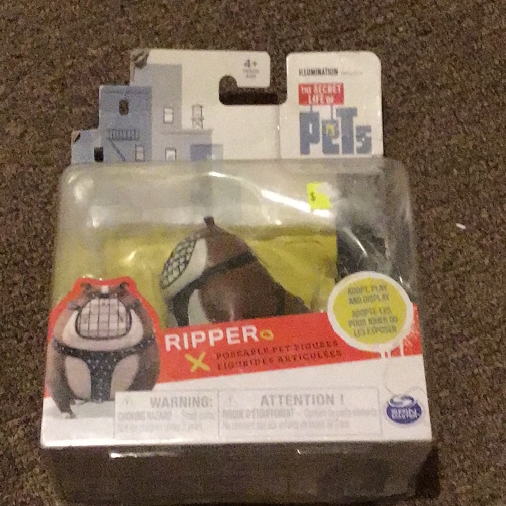 The secret life of pets ripper doll
